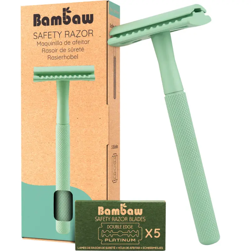 Bambaw Green Safety Razor
