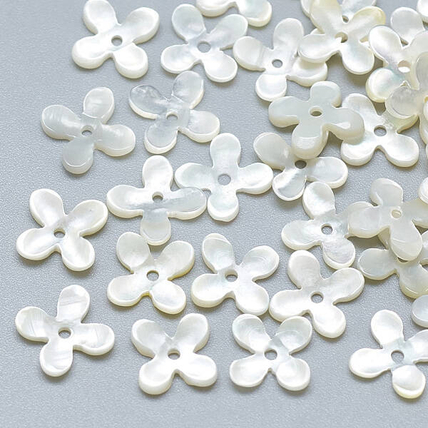 Natural White Shell Beads