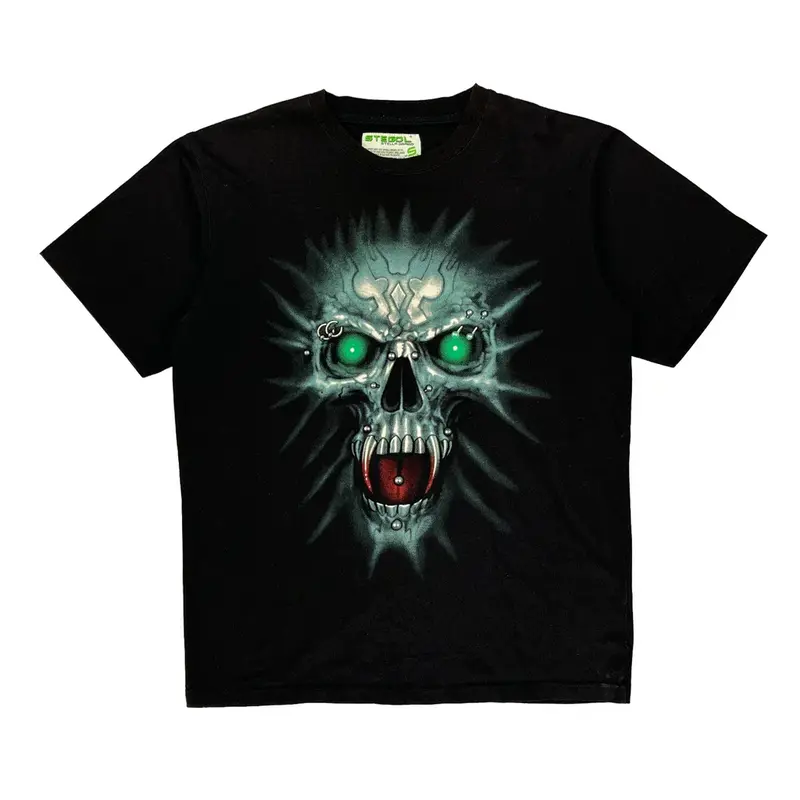 Stegol Graphic T-Shirt - XL Black Cotton