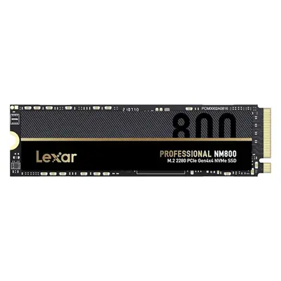 Lexar LNM800X001T-RNNNG | NM800 1TB 3D TLC PCI Express NVMe 4.0 x4 M.2 2280 Solid State Drive