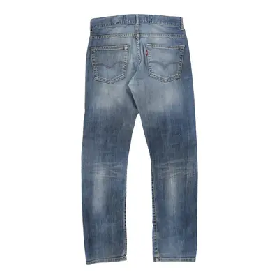 511 Levis Slim Jeans - 30W UK 10 Blue Cotton