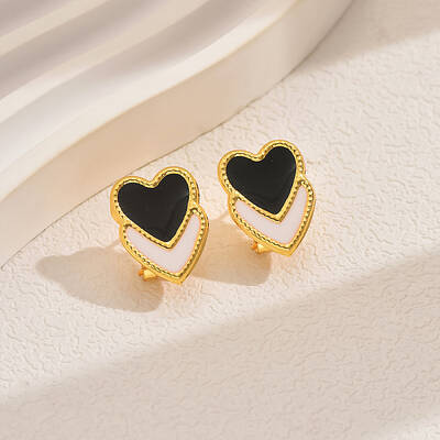 Fashionable Classic Casual Alloy Stud Earrings