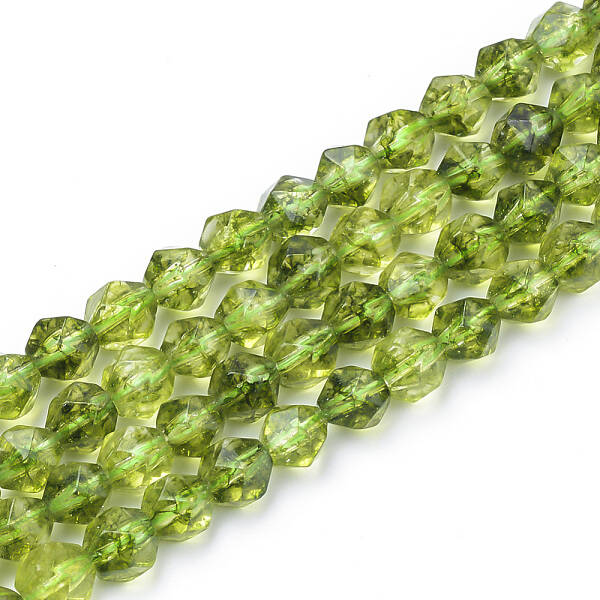 Synthetic Peridot Beads Strands