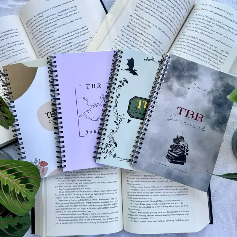TBR Book Journals (to be read book journal) booktok gift 100 page