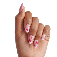 KISS Voguish Fantasy Press On Glue Nails - Worthy