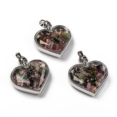 Glass Bottle Pendants
