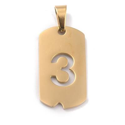 Ion Plating(IP) 304 Stainless Steel Pendants