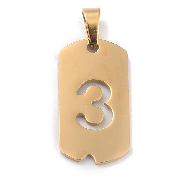 Ion Plating(IP) 304 Stainless Steel Pendants