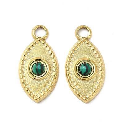 Natural Malachite Pendants