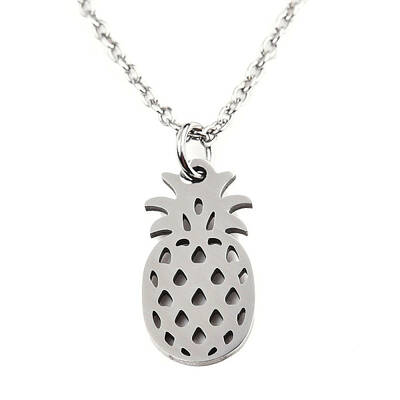 Non-Tarnish 201 Stainless Steel Pendant Necklaces