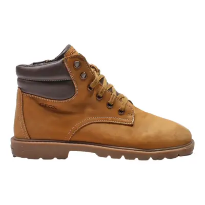 GEOX Chukka Boots Beige Synthetic Womens UK 4