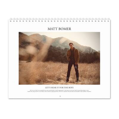 Matt Bomer Vol.1 - 2024 Wall Calendar