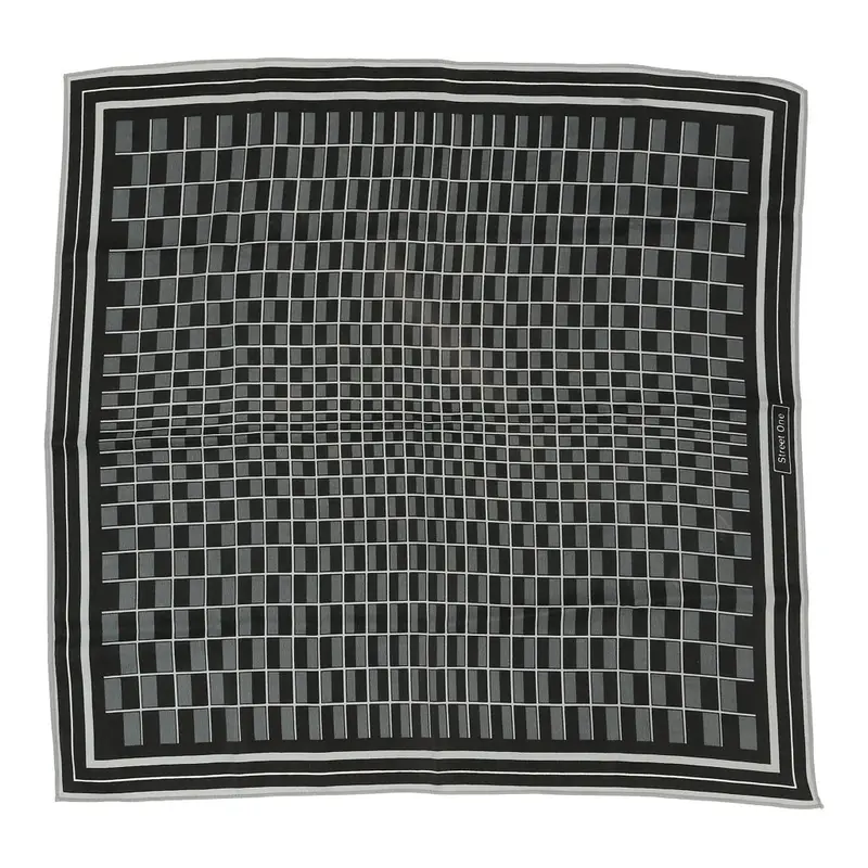 Unbranded Scarf - No Size Black Polyester
