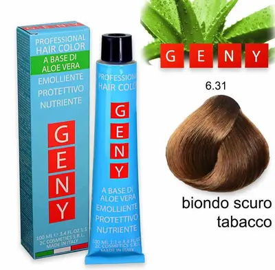 Geny Professional Tintura 100 Ml Biondo Scuro Tabacco 6.31