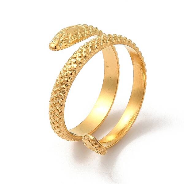 304 Stainless Steel Cuff Rings for Women