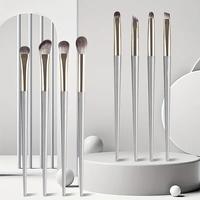 8PCS Eye Brushes Set, Eyeshadow Brushes, Professional Make Up Brushes Set, Eye Shadows Blending Eyebrow Eyeliner Brush Wooden...