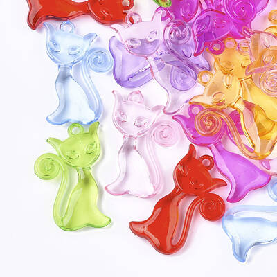 Transparent Acrylic Pendants