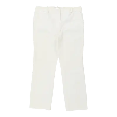 Dolce & Gabbana Trousers - 34W UK 12 White Cotton | Size: UK 12