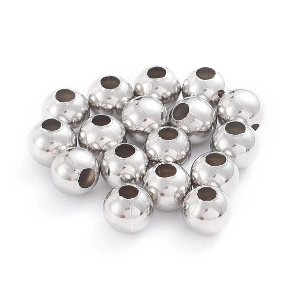 Tarnish Resistant 304 Stainless Steel Beads