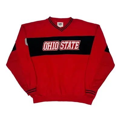 Ohio State Lee Ncaa Sweatshirt - 2XL Red Cotton
