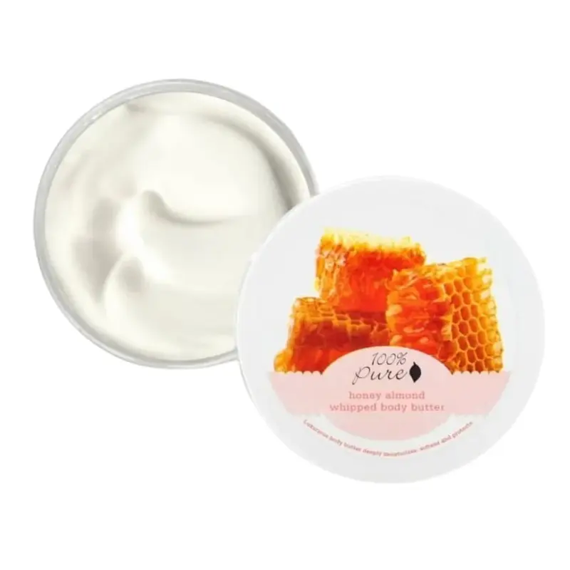 100% pure Honey Almond Whipped Body Butter (96g)