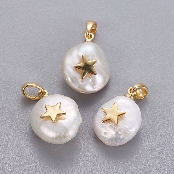 Natural Cultured Freshwater Pearl Pendants