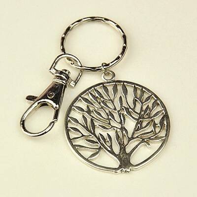 Tibetan Style Tree of life Keychain