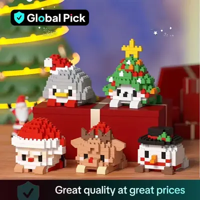 Building Blocks for Home Decoration, 1 Box Desktop DIY Decoration, Bedroom Accessories, Comfortable Home Accessories, Assembl...