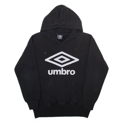 UMBRO Mens Black Hoodie S