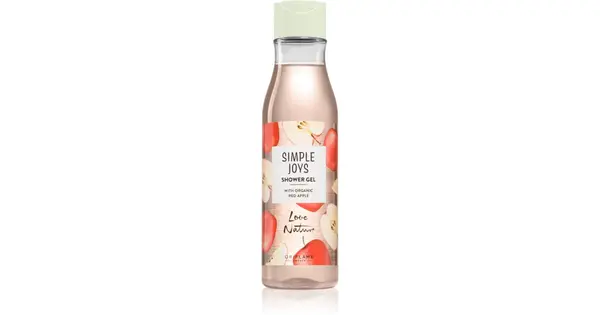 Oriflame Love Nature Simple Joys Organic Red Apple Refreshing Shower Gel 250 ml