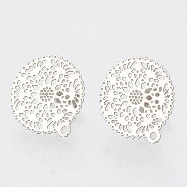 Non-Tarnish 304 Stainless Steel Stud Earring Findings