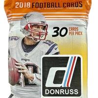 2018 Panini Donruss Football Fat Pack - 30 Cards Per Pack Including Rookies & Rated Rookies