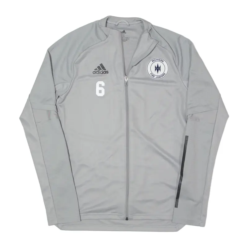 ADIDAS Michigan Fire Juniors Track USA Jacket Grey Mens S