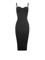 Gloria Ribbed Bra Wire Long Dress