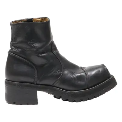 SENDRA Ankle Boots Black Leather Womens UK 7