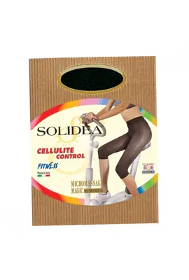 Solidea Panty Fitness Shaping Shorts 12 15mmHg Black 1S