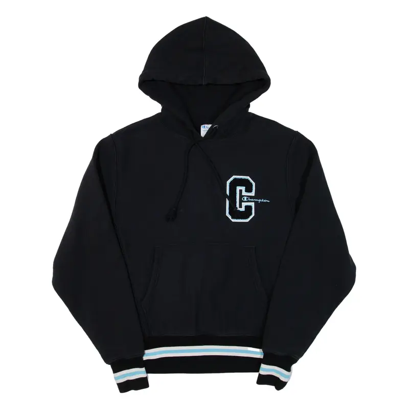 CHAMPION REVERSE WEAVE Womens Black Hoodie S