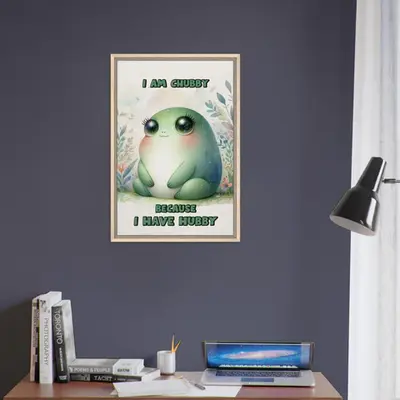 Chubby Love - Cute Frog with a Sweet Message