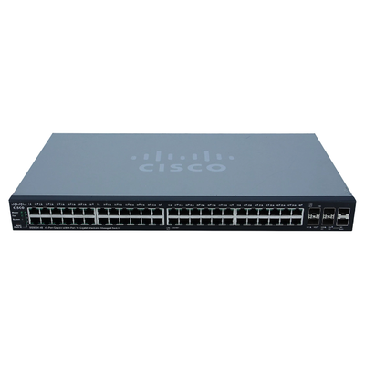 Cisco SG500X-48-K9-NA | Small Business 500 Series SG500X-48 48 x RJ-45 Ports 10/100/1000Base-T + 2 x SFP+ Ports + 2 x Combo 5...