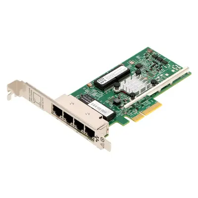 647594-B21-BO HP 331T Quad-Ports RJ-45 1Gb/s 10Base-T/100Base-TX/1000Base-T Gigabit Ethernet PCI Express 2.0 x4 Network Adapt...