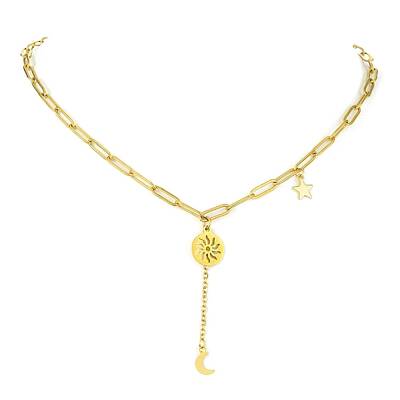 304 Stainless Steel Lariat Necklaces