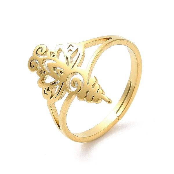 Ion Plating(IP) 304 Stainless Steel Finger Rings