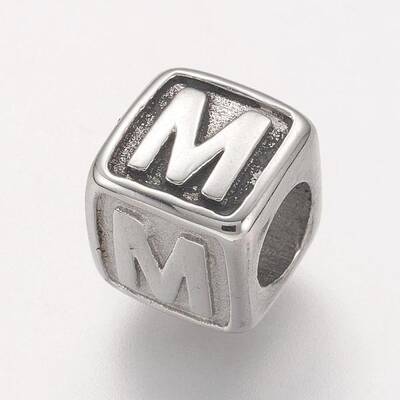Tarnish Resistant 304 Stainless Steel European Beads