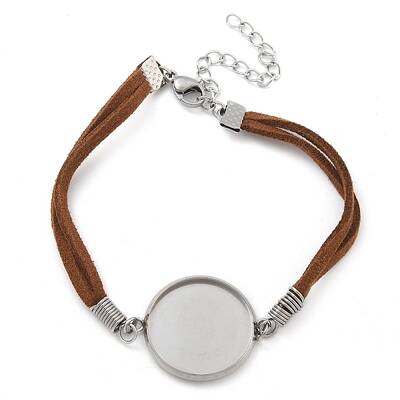 Faux Suede Double Cord Bracelet Making