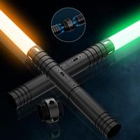 USB Rechargeable Light Saber, 15 Color Changing Light Saber Toys with Sound, Detachable Light Sabers, Party Cosplay Toy, Kids...