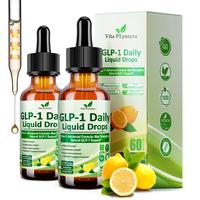 GLP-1 Supplement Liquid Drops, Naturally GLP-1 Support for Metabolic, Gut & Digestive Health* Immune & Energy Support