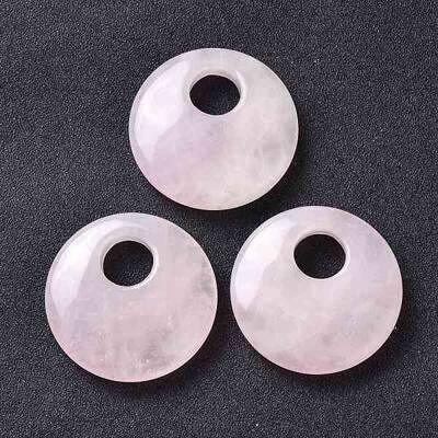 Natural Rose Quartz Pendants