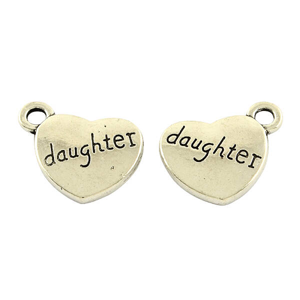 Tibetan Style Alloy Family Charms