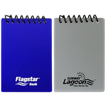 250 Custom Pocket Spiral Notepad - Lined