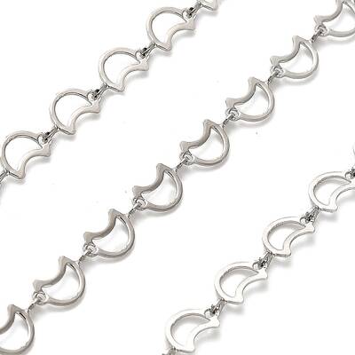 304 Stainless Steel Moon Link Chains